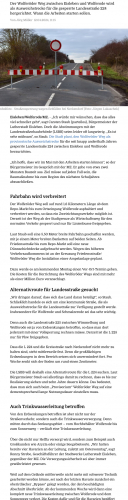 MZ Wie Der Wolferöder Weg Zwischen Eisleben Und Wolferode Hergerichtet Werden Soll